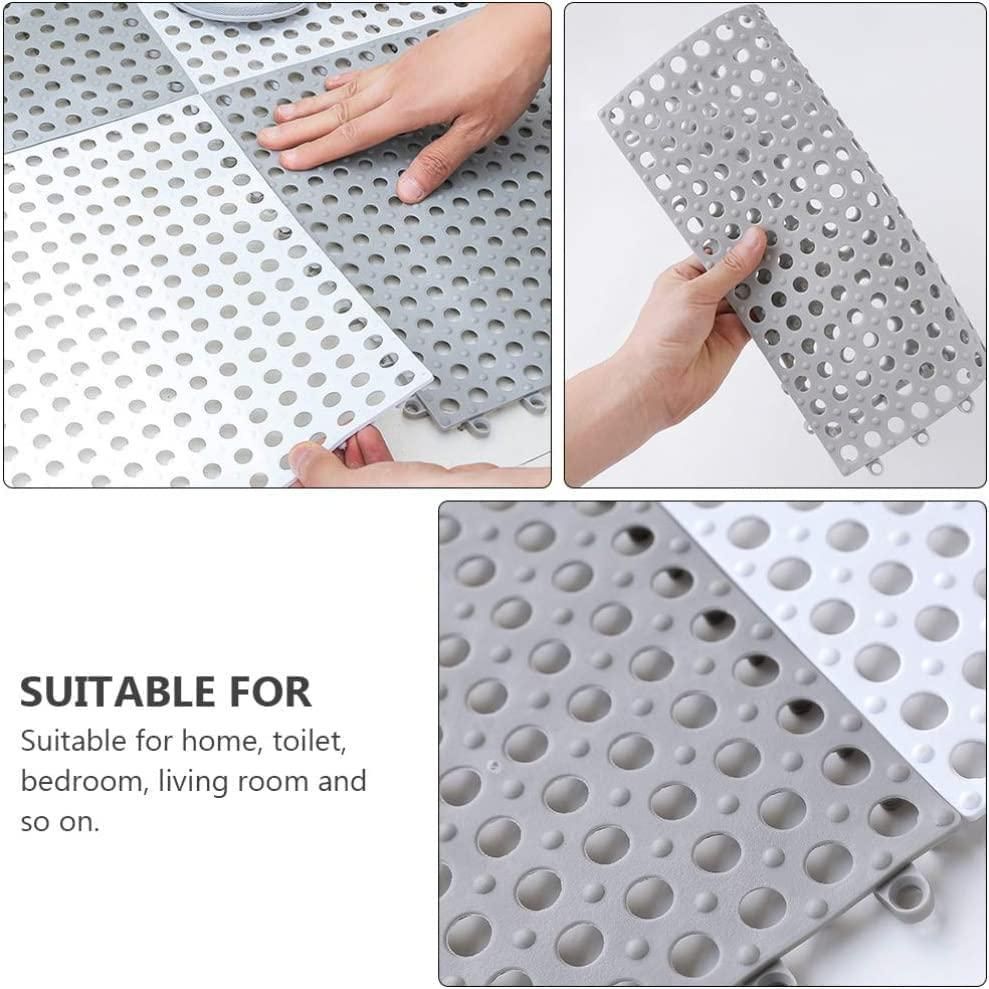Bathroom Anti Slip Tile Mat (Pack of 2)