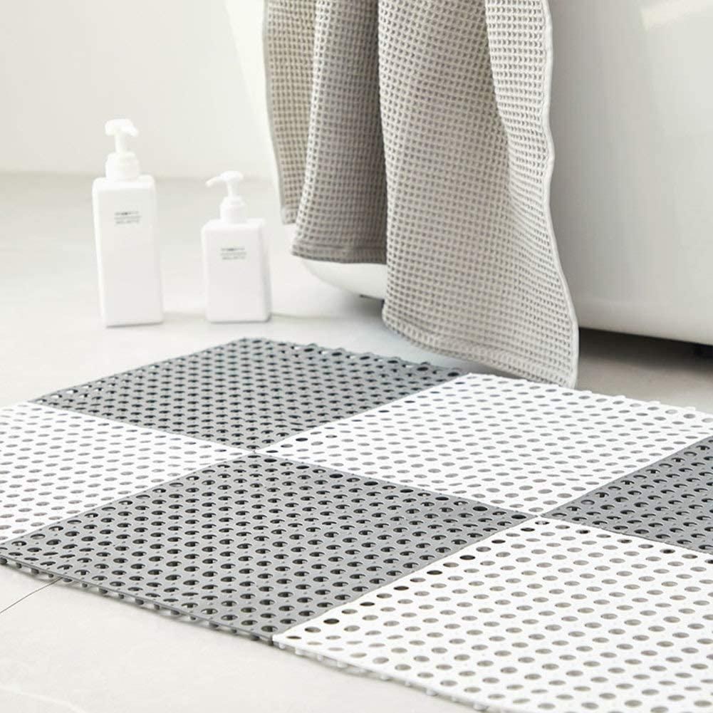 Bathroom Anti Slip Tile Mat (Pack of 2)