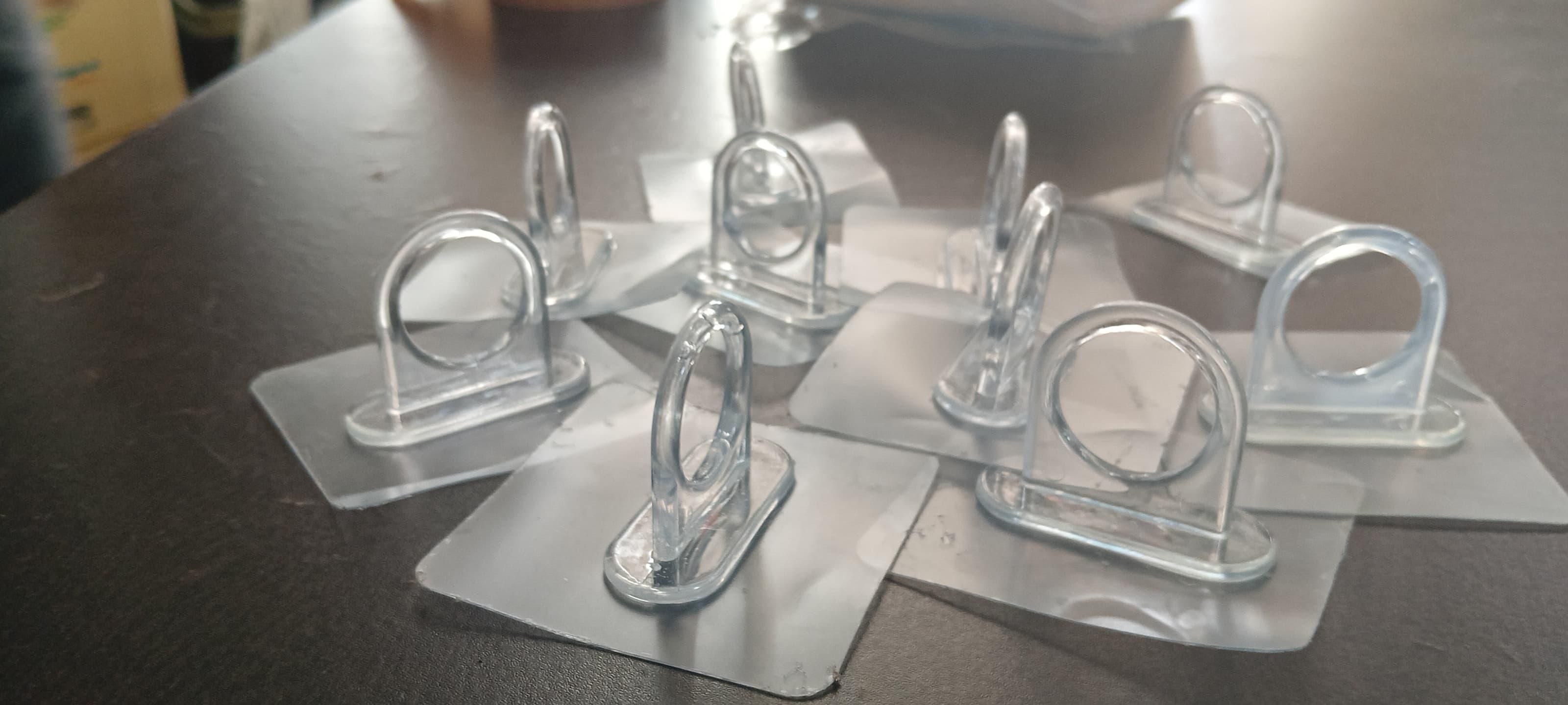 Multipurpose Self Adhesive Hook Holder (Pack of 10pc)