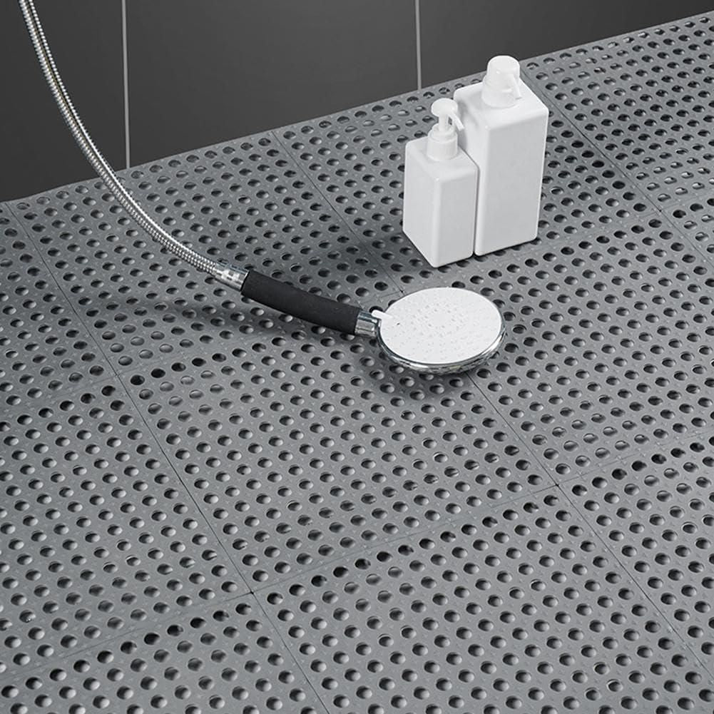 Bathroom Anti Slip Tile Mat (Pack of 2)